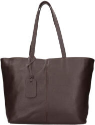 Italia Női bőr kézitáska Italia Zitta - sötétbarna