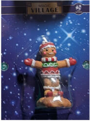  Karácsonyi életképek - Síelő mézeskalács figura (3220479_4)