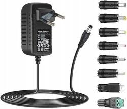 Univerzális tápegység 100-240V 50-60HZ 0 9 csatlakozóval, angol dugó (B087ZWS7CG)