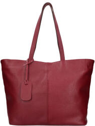 Italia Női bőr kézitáska Italia Zitta - burgundia