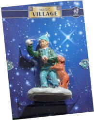  Karácsonyi életképek - Fiú kutyával (3220479_2)