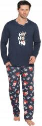  Férfi pizsama sötétkék Ho Ho Ho R: M
