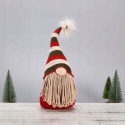 Direct home and garden Karácsonyi Ülő Manó Hosszú Szakállal - Bájos Téli Karácsonyi Dekoráció (5903039435001)