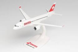 Herpa Repülőgép makett Airbus A220-300 Swiss 1: 200 Herpa