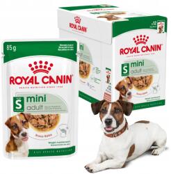 Royal Canin Nedves Kutyaeledel Royal Canin Mini Adult Kistestű Fajták És Fiatal Kutyák Számára 12 x 85 g