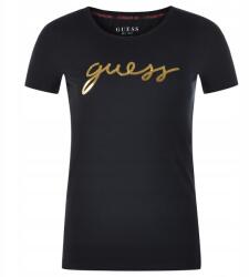 Guess Női póló Guess Logó W2RI0 4J1300 Fekete (7674165213846)