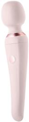 DreamToys Vibrator Wand Nana 10 Moduri Vibratii Silicon USB Roz 18.2 cm Vibrator
