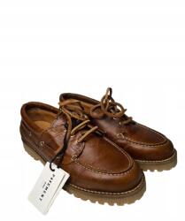  Női Vitorlás Mokaszin Cipő Pavement Alvina Bőr Barna méret 39 (24.324)