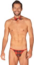 Obsessive Прашки Stringi-Mr-Merrilo-CzerwonyV-61060-Czerwony - Черен, размер O/S
