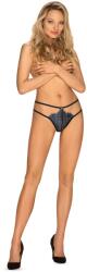 Obsessive Прашки Stringi-Yassmyne-NiebieskiV-57537-Niebieski - Черен, размер L/XL