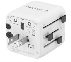 Gembird ALIMENTATOR retea 220V GEMBIRD, universal, conectori: US/UK/EU/AU, siguranta 10A, max. 2500W, alb, " TPA-INT-01-W" (timbru verde 0.18 lei) (TPA-INT-01-W)