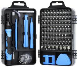 DSJ Precíziós Csavarhúzó Készlet Bit Csavarhúzó 115in1 (DSJ 115w1 blue)