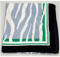 Anna Field Zebra Mintás Kék Kendő, 97cm, poliészter (pmkny-ky-en)