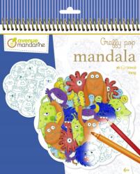 Graffy Pop Mandala szörnyek kifestőkönyv (3609510521417)
