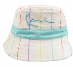 Karl Kani Signature Kétoldalas Kockás Bucket Kalap, 100% pamut, 59cm (KKWACCQ22109LYLW)