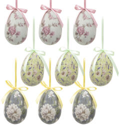 Clayre & Eef Set 9 oua Paste plastic multicolor Ø 5x8 cm (65906)