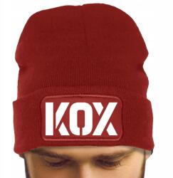  Férfi Téli Sapka Piros Őszi Tél Vicces Divatos Nyomtatott Kox (Czapka Zimowa KOX Czerwona)