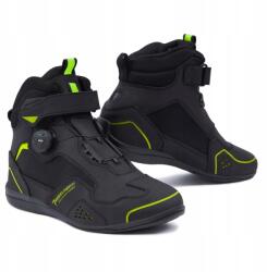 Rebelhorn Motoros Cipő Rebelhorn Spark 2 Black Fluo Yellow (37)