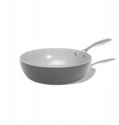  Vital wok serpenyő tapadásmentes kerámia felülettel 28 cm Sötétszürke