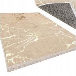  Szoba Nappali Szőnyeg 200x290 Csúszásgátló Mosógép Barna Arany Paris (DYWAN DO SALONU KUCHNI 200x290 BEŻOWY)