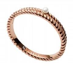 Fossil Női Acél Gyöngy Gyűrű méret 10-es méret (JF041377103)