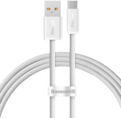 Baseus Cablu USB Baseus Dynamic Series - USB tip C 100W 2m alb (CALD000616)