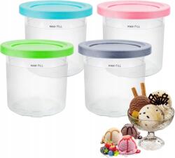 Fagylalttartó doboz 4db kb. 500/600 ml (X0021IU0AR)