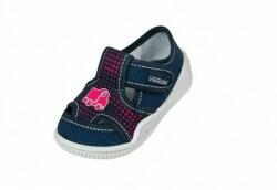 Viggami Papucei tip sandale cu scai pentru baieti (Culoare: Bleumarin, Marime: 21) (NX-24604)