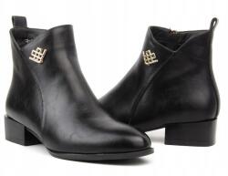 Potocki Női Potocki 22-12103 Cipzáras Fekete Kényelmes Öko Béléssel (22-12103)