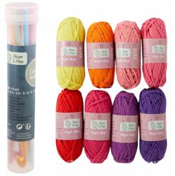Alison & Mae Fonal Horgolófonal 8 Színnel, Készlet 6 Horgolótűvel (2542587ZE)