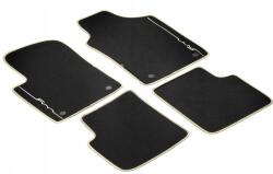 Fiat OE Autószönyegek garnitúra Fiat 500 Gyári Fehér Szegéllyel