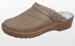  Szeno Női Barna Bőr Flip-flop Papuk 033 36- méret (033)