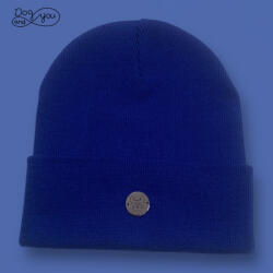 Dog And You Kutyás Téli Sapka Kék (Választható kutya minták) (telisapka_kak)