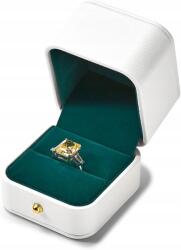  Elegáns bőr gyűrűtartó dobozka