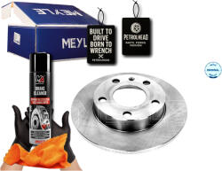 Meyle Féktárcsák 2DB Hátsó Audi 80 B4 A4 B6 A4 B7 Cou #Petrolhead Pro+ Kit2