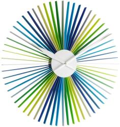 TFA Ceas de perete analog XXL, colorat, creat de designer, model DAISY, multicolor, TFA 60.3023. 30 (AB-60.3023.30)