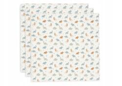 Jollein Pelenkák 3 db 70x70 cm Roarsome (fb-535-851-67100)