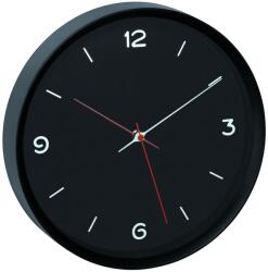 TFA Ceas silentios de perete, analog, negru, monocrom, design minimalist, TFA 60.3056. 01 (AB-60.3056.01)