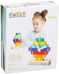 Cubika Jucarie Din Lemn, Cubika, "Sa Invatam Ceasul (KR-CU14354)