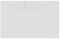 Kolpa San Cadita de dus dreptunghiulara, din marmura turnata, alba, 100x90x3.5 cm, pentru inzidire, KolpaSan Acro (560940)