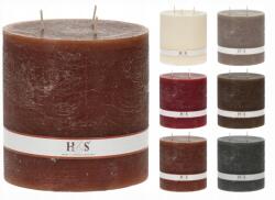  Gyertya átm. 14x14 cm-es színkeverék (mat-386520)