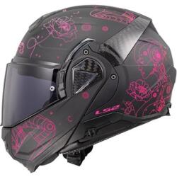 LS2 Ff910 Advant Ii Sophia Matt Black / Pink (C.LS.AVANT II SO.N/RO-45)