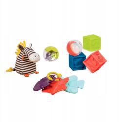 B. Toys Vízfogó, csörgős B. Toys kartonnal, többszínű anyaggal (62243443556)