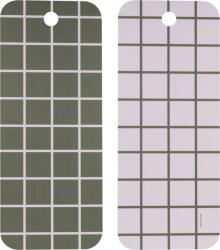 Muurla Tocător și tavă de servire Checks & Stripes 18 x 44 cm (2340-1844-03) Tava