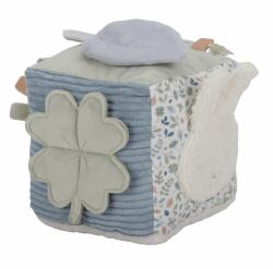 Little Dutch Textil aktivitáskocka Miffy nyuszival és Szerencsés Levelekkel (8713291664623)