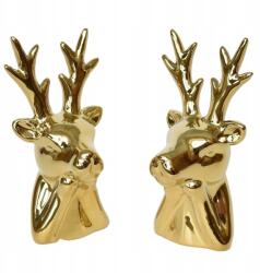 Dommio Arany kerámia szarvas 13, 5 cm, 2 db-os készlet (DA-8627_2x)