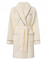  Momenti Per Me Tiffany fürdőköpeny Ecru-Black, XXL (5904280166928)