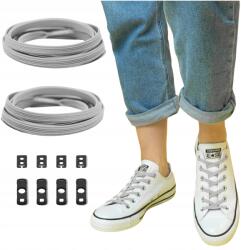 Xpand Kötés nélküli rugalmas cipőfűző szürke Xpand No-Tie (#04STEEL)