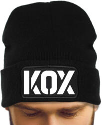  Férfi Téli Sapka Fekete Őszi Téli Vicces Divatos Nyomtatás Kox (Czapka Zimowa KOX Czarna)