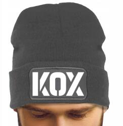  Férfi Téli Sapka Szürke Őszi Tél Vicces Divatos Nyomtatás Kox (Czapka Zimowa KOX Szara)